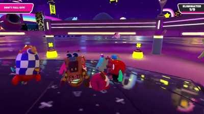 When Bert has had enough of beans holding him.