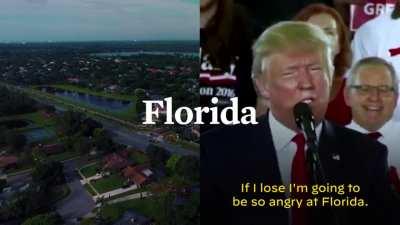 Remember when Trump said he'd leave the country and we'd never see him again if he loses the election? He lost the election. Why the fuck is he still here? Why do I have to see his bloated orange face every day? Go awayyyy! I can't stand looking at that d