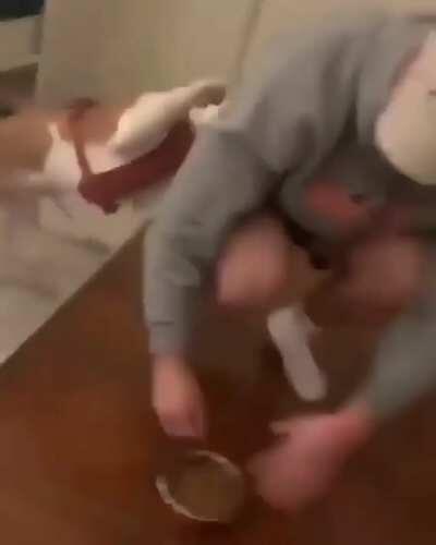 That's not HUMAN food! that MY FOODS!