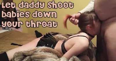 Pump it down my throat!