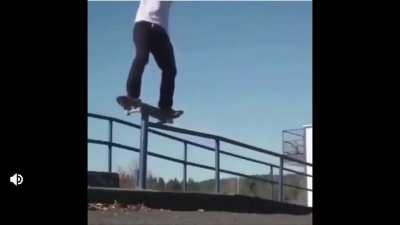 I edited this video so it’s actually one second before disaster, not just disaster