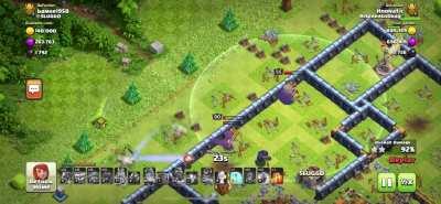 Shield bounce on destroyed building