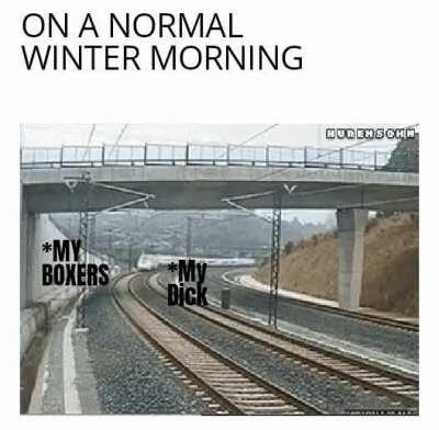 ON A NORMAL WINTER MORNING
