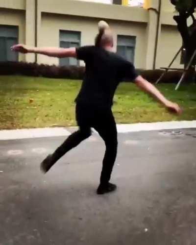 That one Zhanhu main celebrating after carpet bombing his entire team to kill the final attacker.