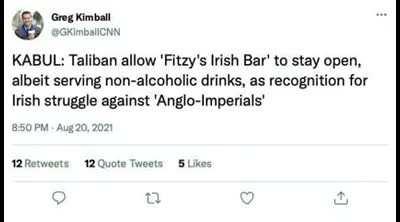 Are the IRA and the Taliban allies now??