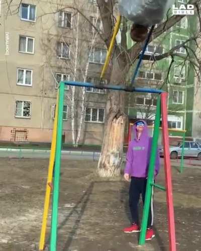 You need to admit that you always wanted to try that, am I right?