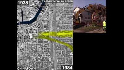 The demolition of thousands of American neighborhoods to build highways was an act of violence. Today it's easy to lose touch with how violent this process was, so I edited this video to gain some perspective.