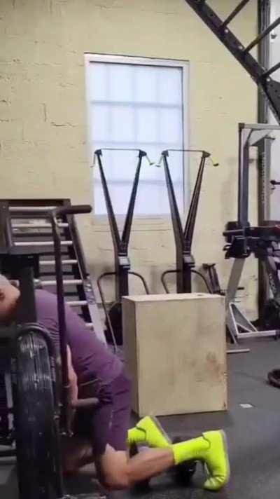 to get that work out