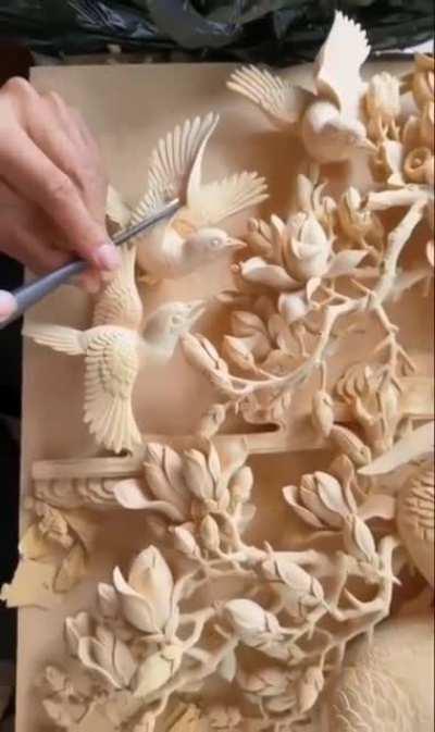 Wood carving skill 1000