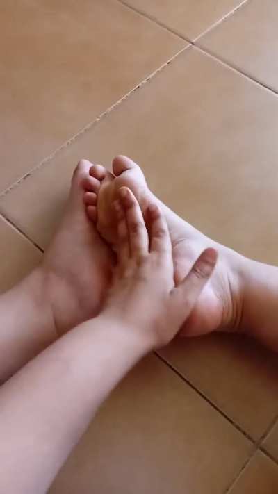 They need an oil massage