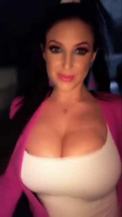 Slowed down Angela walking