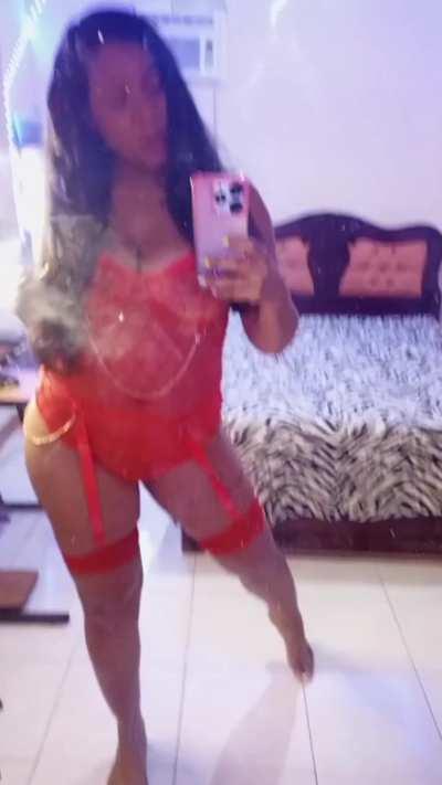 A dark chocolate in Red. Wanna try it?