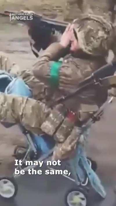 baby stroller = tank