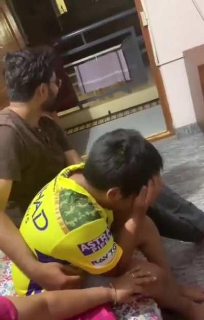 That RCB boy has 16 years of collective experience of suffering like that xD..