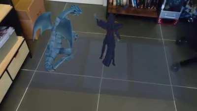 Yu-Gi-Oh! Augmented Reality - Smart Duel Disk & Duel Gazer Prototype