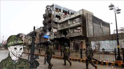 You're a soldier in Marawi