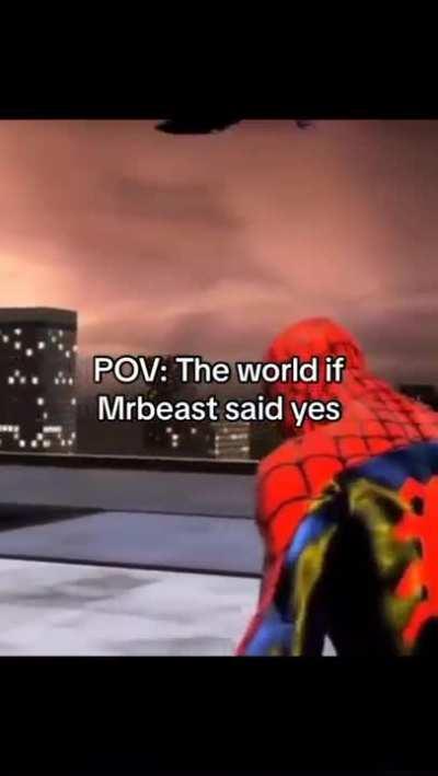 Context: Mr Beast was invited at the titan Sub and he said declined. another legend almost dead