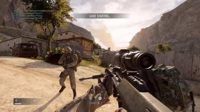 It takes one bullet to awaken the instincts