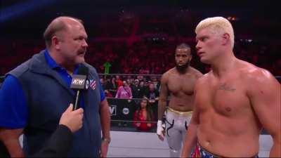 Arn Anderson feeling different