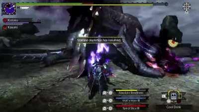 Spiral Slice Finisher, VS Gore Magala