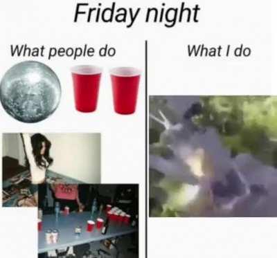 The best way to spend a Friday night