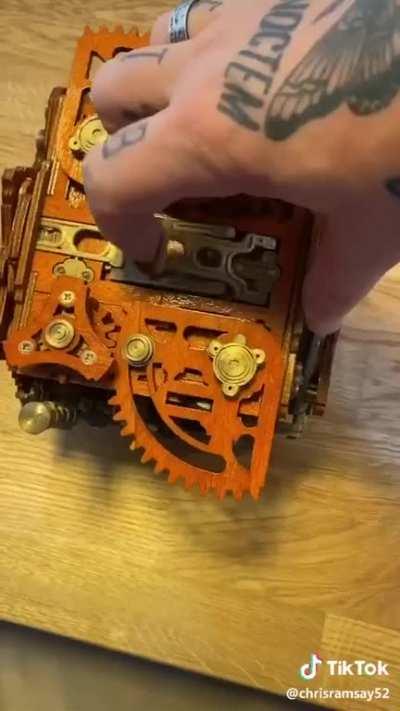 Steampunk Puzzle Box - Mecanigma
