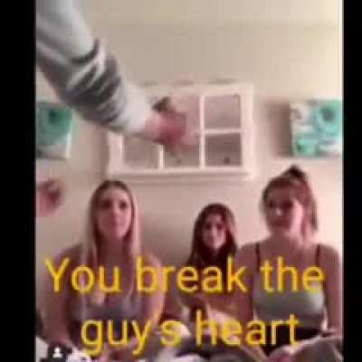 This is a literal facepalm