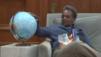 Mayor of Chicago wakes up from a national nightmare to deliver a message