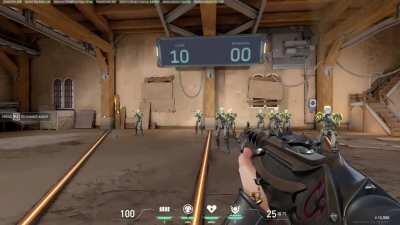 How to efficiently practice crispy target switching in the practice range.