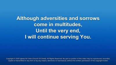 540 - LORD JESUS CHRIST , I SHALL FOLLOW YOU