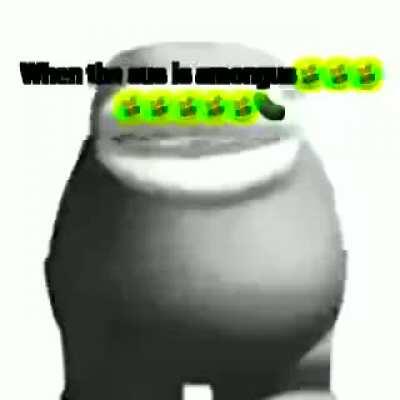 When the sus is amongus