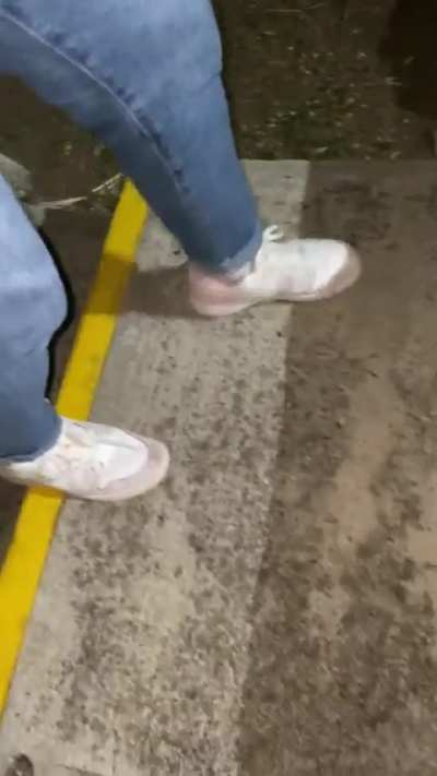 cruel goddess crushes, squishes, and smears dozens of ants under her sneakers
