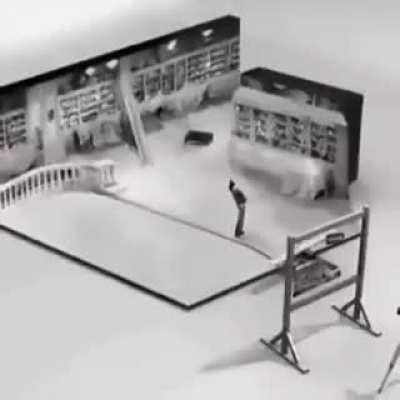 Praise The Camera Men.. because when technological resources are not available, they get by with imagination