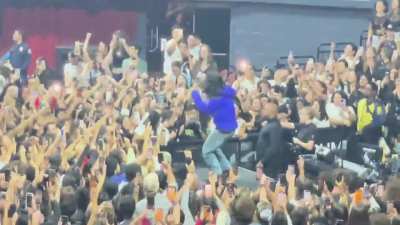 The energy last night…