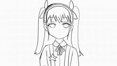 I re-animated some of the BlendS op to be Monogatari girls