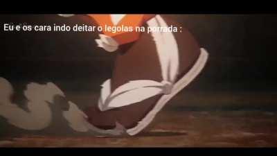 Eu té desafio legolas