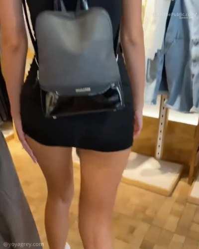 Public Panty Removal