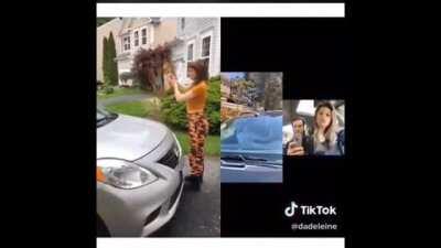 The audio is louder than normal