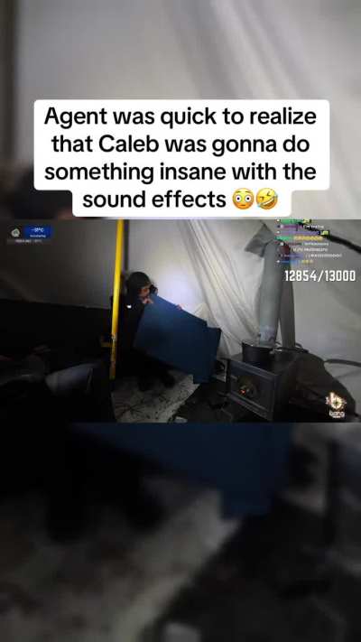 Caleb was too quick with the jokes 🤣