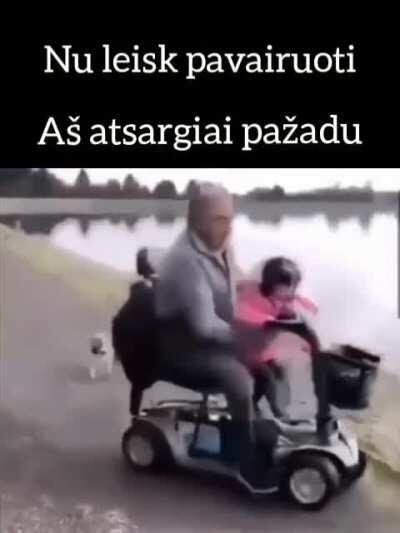 Aš juk atsargiai
