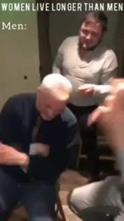 My crotch has a fire extinguisher.