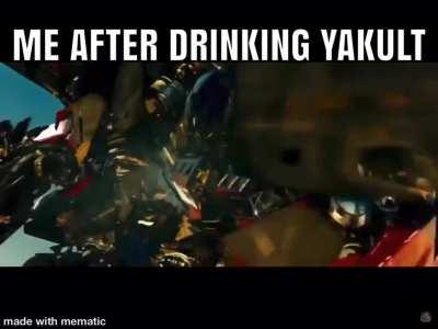 Shout out to the Japanese for making this drink thatâs both good for the health and also the drink that my mom uses to make me shit