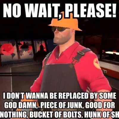 Reject humanity embrace robot engineer gaming.