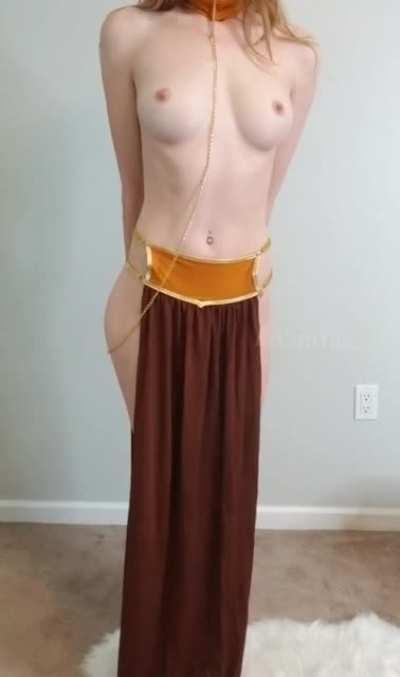 Topless Princess Leia by [Art3m1ss_]