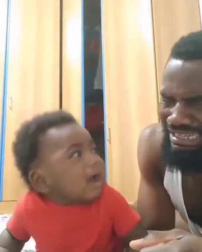 The look on his face says it all