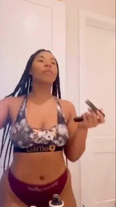 “You getting hard from hearing this?”