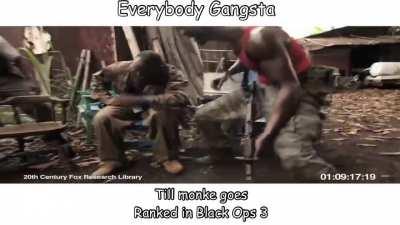Everybody Gangsta till he goes Ranked In Black ops 3