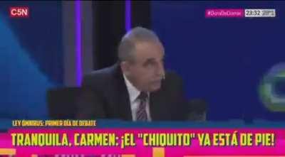 Moreno se caga de risa de como reprimieron a Beliboni