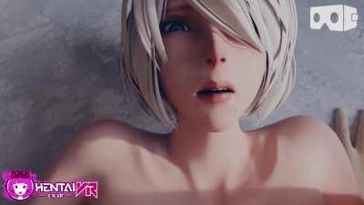 2B Missionary split (Hentaivr) [NieR:Automata]