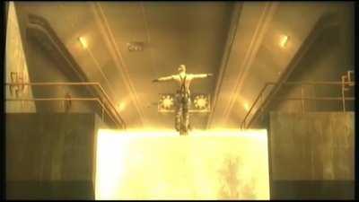 Snake caindo ao som de dream on